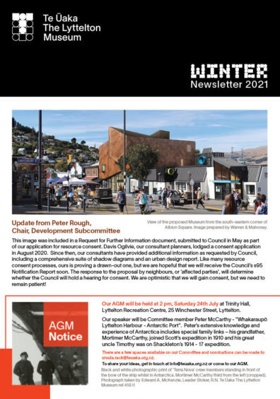 TUTLM Newsletter Winter 2021 Cover web