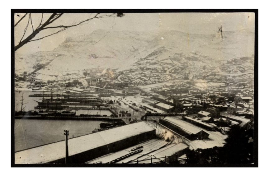 Port in snow